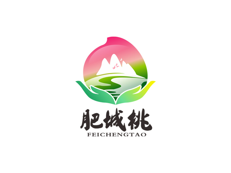 郭慶忠的肥城桃logo設(shè)計(jì)